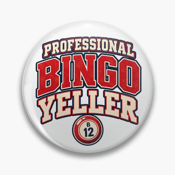 Item preview, Professional Bingo Yeller Funny Design designed and sold by EastEndTownie.