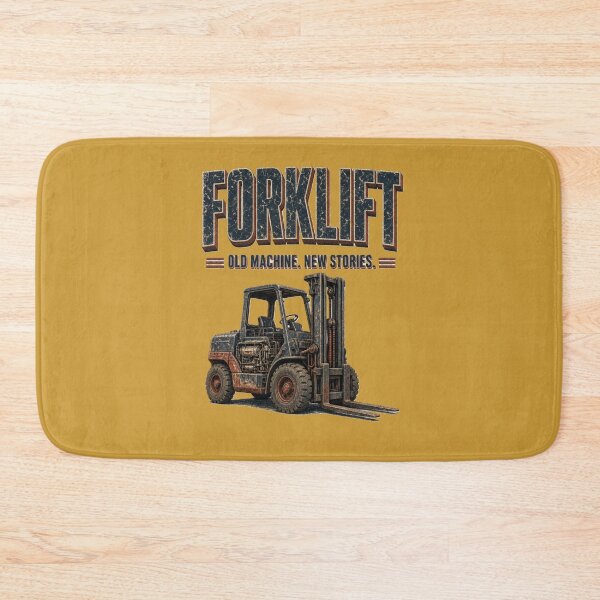 Item preview, Forklift Old Machine New Stories designed and sold by RetroNibylander.