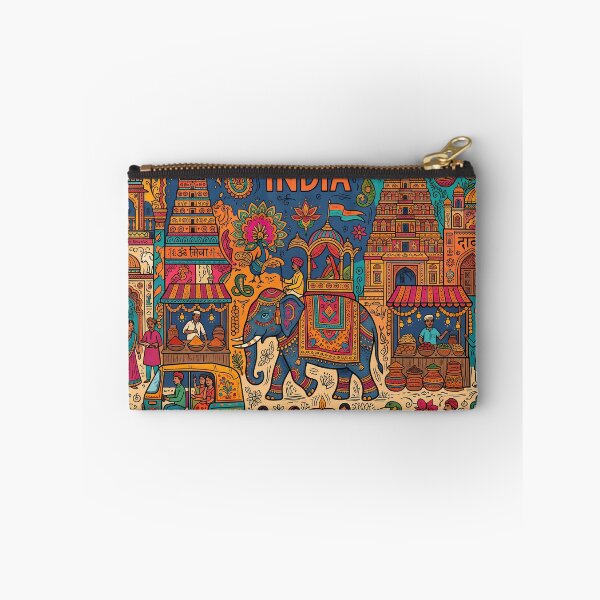 Item preview, 8 Incredible India Culture Festival Doodle Illustration Art designed and sold by ART ATTACK ZONE.