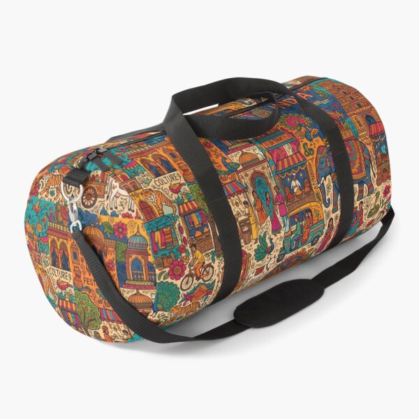 Item preview, 8 Incredible India Culture Festival Doodle Illustration Art designed and sold by ART ATTACK ZONE.