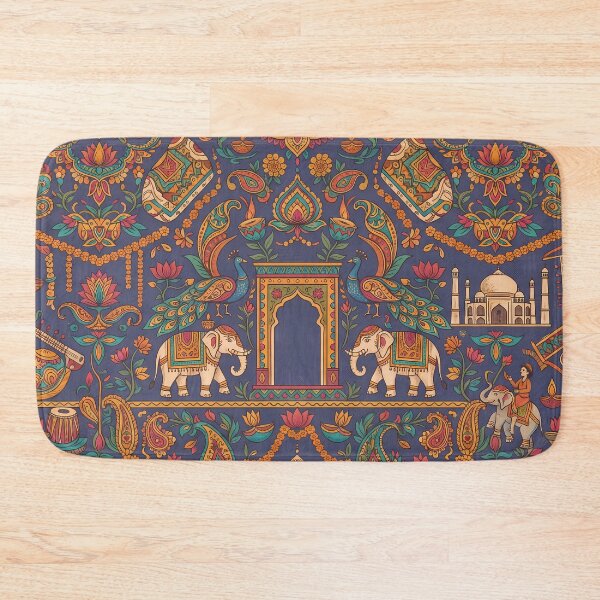 Item preview, 9 Incredible India Culture Festival Doodle Illustration Art designed and sold by ART ATTACK ZONE.