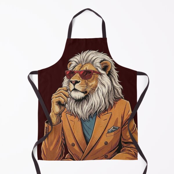Item preview, The Thinker with the White Mane T-Shirt designed and sold by Animal Cosmic Society.