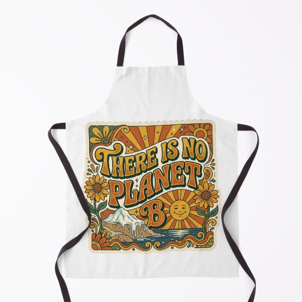 Item preview, Retro "No Planet B" Typography designed and sold by BestCoolStuff.