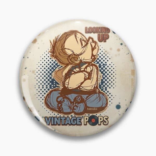 Item preview, Looking Up – Vintage Pop Art by Babisko designed and sold by BABISKO ZEN ART.