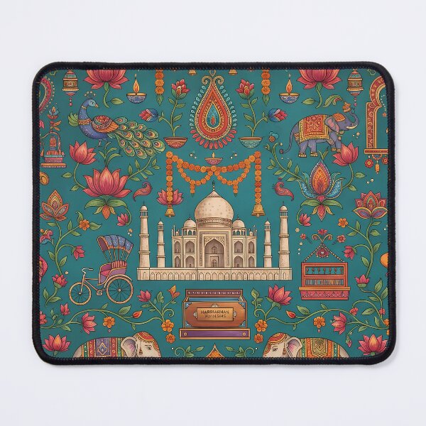 Item preview, B Incredible India Culture Festival Doodle Illustration Art designed and sold by ART ATTACK ZONE.