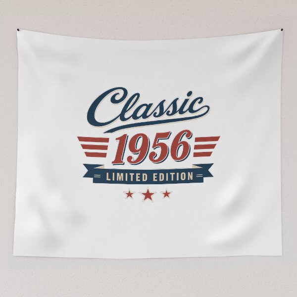 Item preview,  1956 Classic Car 70th Birthday Gift Distressed Design  designed and sold by FernaRoje.