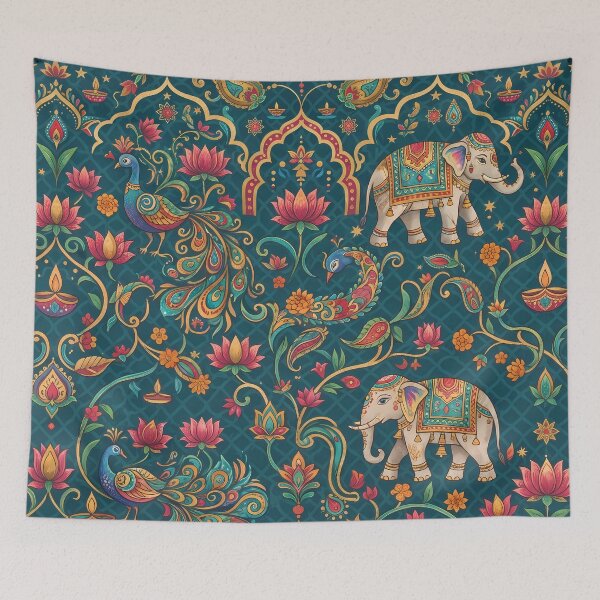 Item preview, D Incredible India Culture Festival Doodle Illustration Art designed and sold by ART ATTACK ZONE.