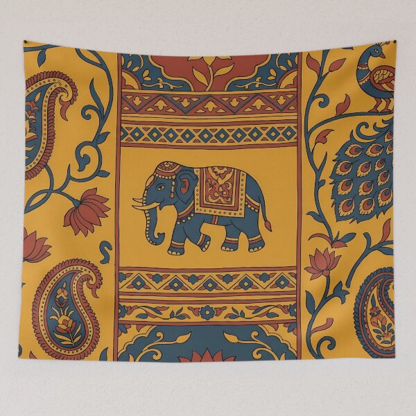 Item preview, E Incredible India Culture Festival Doodle Illustration Art designed and sold by ART ATTACK ZONE.