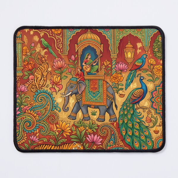 Item preview, F Incredible India Culture Festival Doodle Illustration Art designed and sold by ART ATTACK ZONE.
