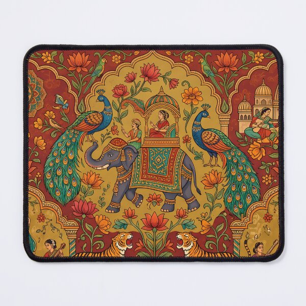 Item preview, H Incredible India Culture Festival Doodle Illustration Art designed and sold by ART ATTACK ZONE.