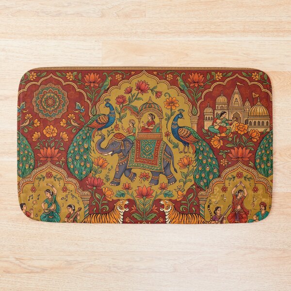 Item preview, H Incredible India Culture Festival Doodle Illustration Art designed and sold by ART ATTACK ZONE.