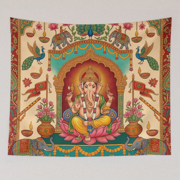 Item preview, I Incredible India Culture Festival Doodle Illustration Art designed and sold by ART ATTACK ZONE.