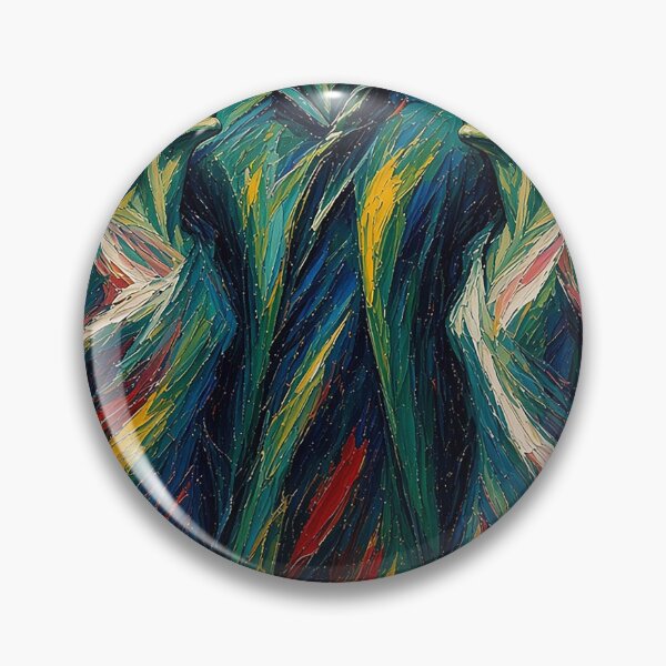 Item preview, Dramatic Expressionist Trio – Powerful Man and Two Women in Vibrant Swirling Colors designed and sold by MFMart.