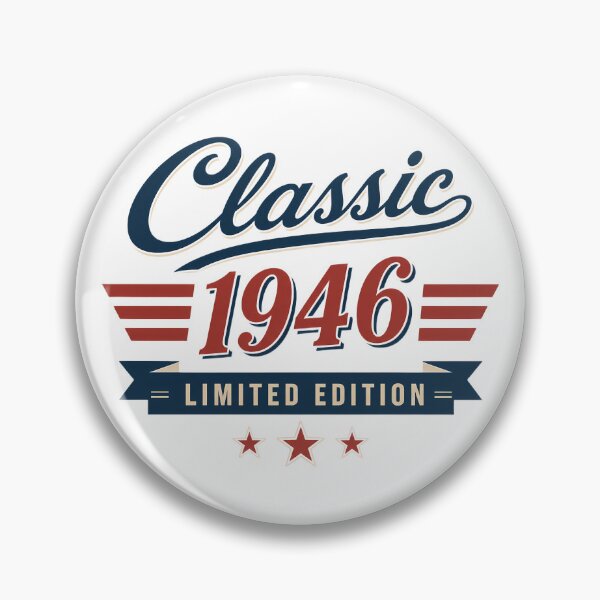 Item preview, Classic 1946 Limited Edition Vintage 80th Birthday Retro Gift designed and sold by FernaRoje.