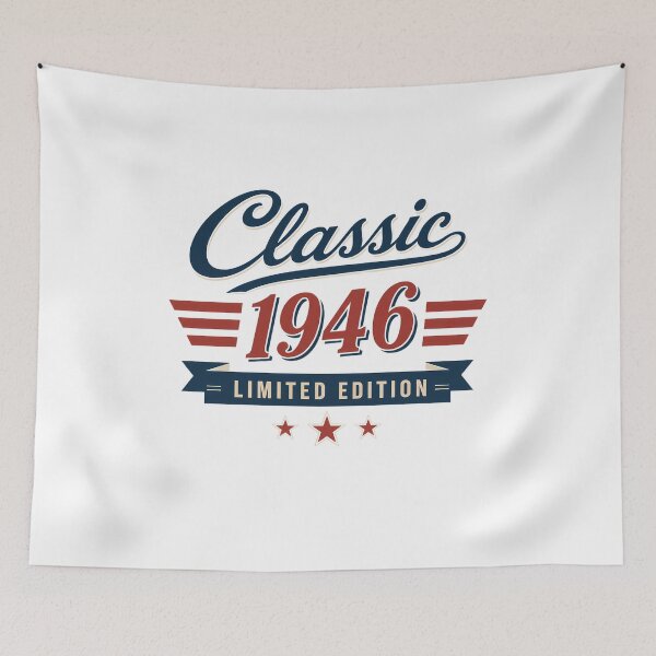 Item preview, Classic 1946 Limited Edition Vintage 80th Birthday Retro Gift designed and sold by FernaRoje.