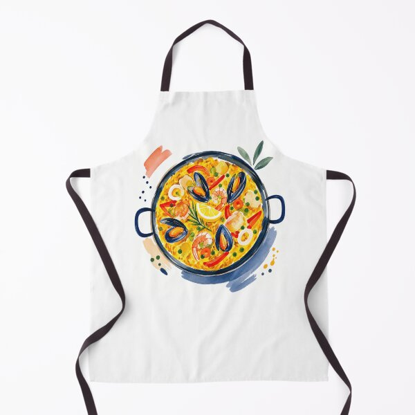 Item preview, Paella Watercolor Abstract Illustration designed and sold by KawaiiDesigns26.