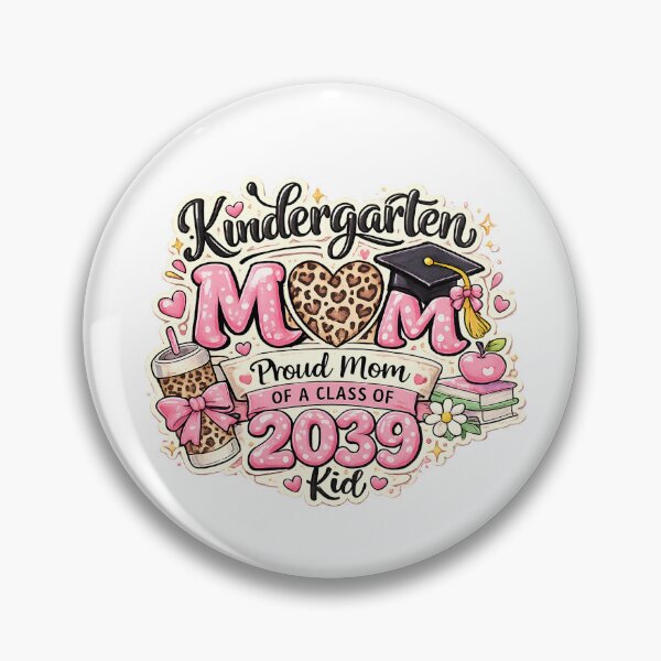 Item preview, Kindergarten Mom Class of 2039 | Proud Mom Cute School Design designed and sold by Khokha80.