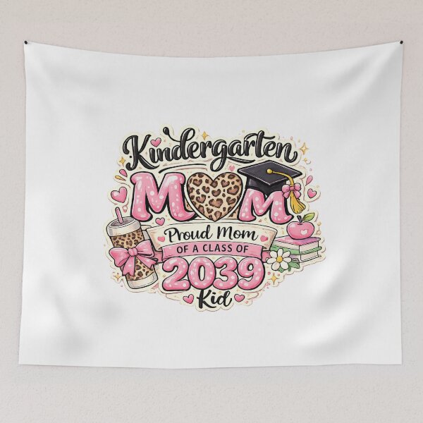 Item preview, Kindergarten Mom Class of 2039 | Proud Mom Cute School Design designed and sold by Khokha80.