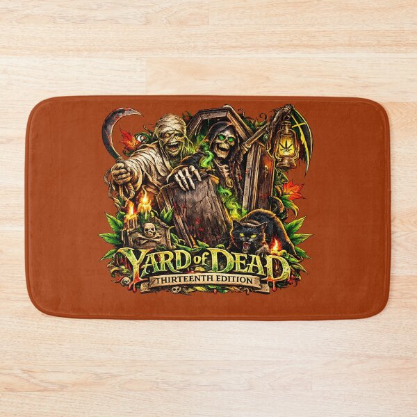 Item preview, Yard of the Dead Thirteenth Edition - Halloween Monster Art designed and sold by digitalbob60.