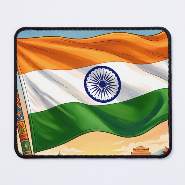 Item preview, Yoga Incredible India Culture Festival Doodle Illustration Art designed and sold by ART ATTACK ZONE.