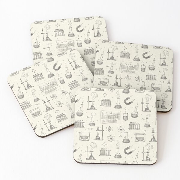 Item preview, Vintage Chemistry & Science Lab Sketch Seamless Pattern designed and sold by QCena.