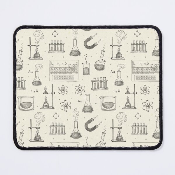 Item preview, Vintage Chemistry & Science Lab Sketch Seamless Pattern designed and sold by QCena.