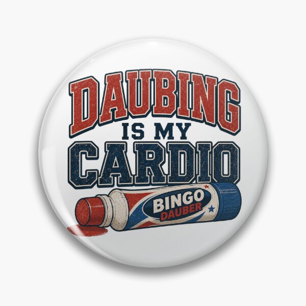 Item preview, Daubing is my Cardio Funny Bingo designed and sold by EastEndTownie.