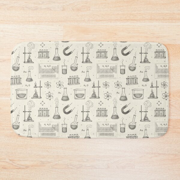 Item preview, Vintage Chemistry & Science Lab Sketch Seamless Pattern designed and sold by QCena.