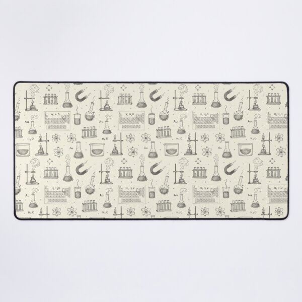 Item preview, Vintage Chemistry & Science Lab Sketch Seamless Pattern designed and sold by QCena.
