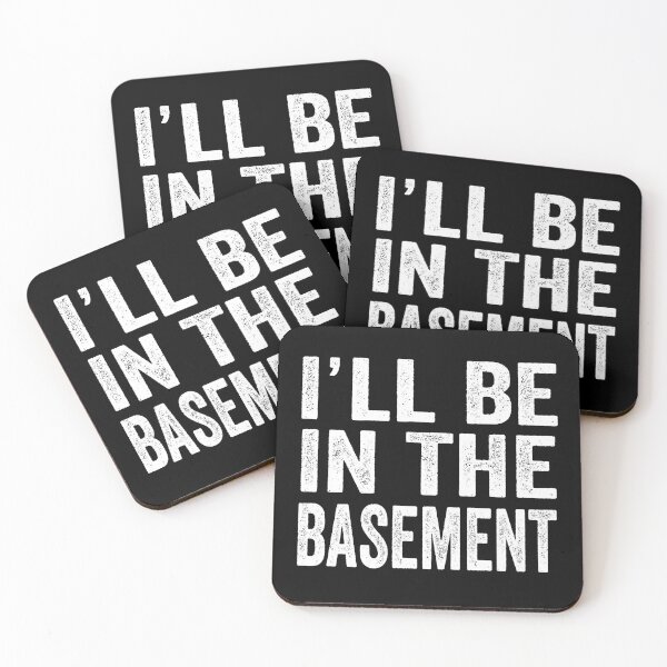 Item preview, I´LL BE IN THE BASEMENT designed and sold by aponwao.
