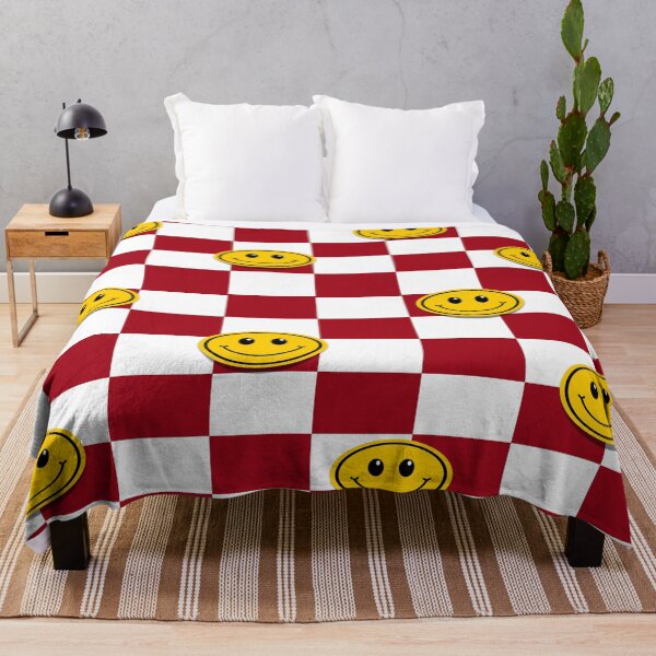 Item preview, Checkered Smiley Faces Lifted Red designed and sold by MariahDaGoatedPrincess.
