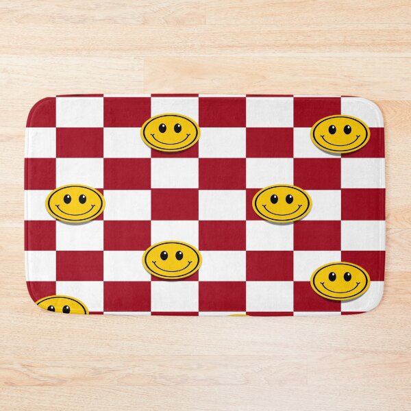 Item preview, Checkered Smiley Faces Lifted Red designed and sold by MariahDaGoatedPrincess.