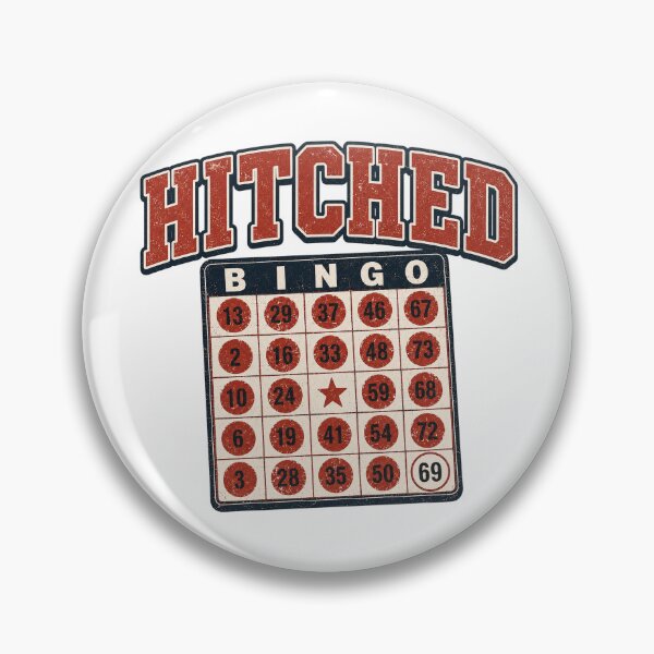 Item preview, Hitched Funny Bingo Design designed and sold by EastEndTownie.