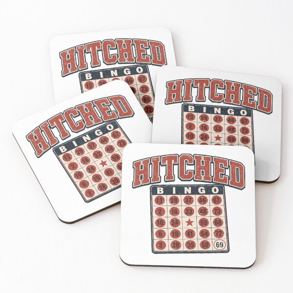 Item preview, Hitched Funny Bingo Design designed and sold by EastEndTownie.