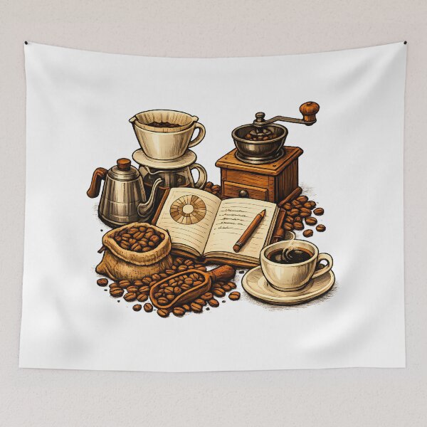 Item preview, Coffee and grain tasting notebook designed and sold by Daily Quirk.