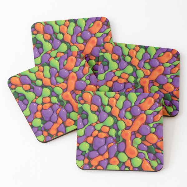 Item preview, Mystical 3D Glossy Blobs Abstract Art designed and sold by Designial.