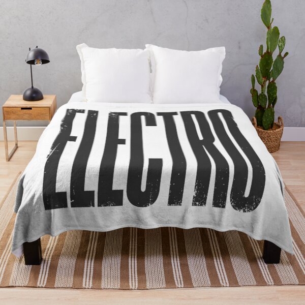 Item preview, ELECTRO in Black Grungy Letters designed and sold by StudioDestruct.