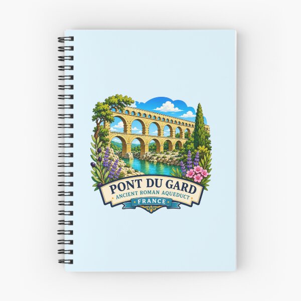 Item preview, Pont du Gard, France - Ancient Roman Aqueduct designed and sold by Myra365Art.