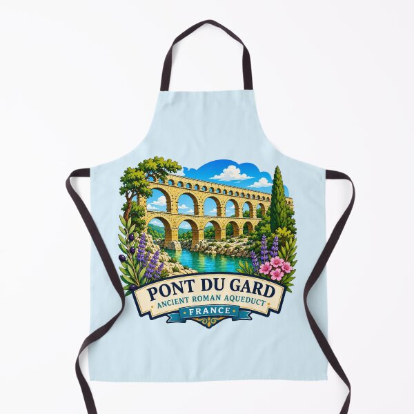 Item preview, Pont du Gard, France - Ancient Roman Aqueduct designed and sold by Myra365Art.
