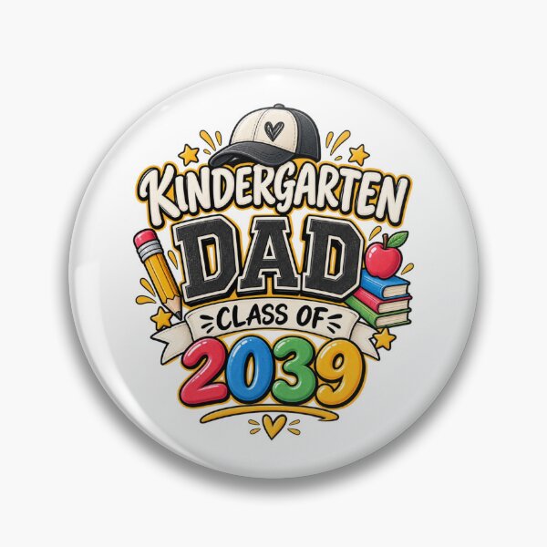 Item preview, Kindergarten Dad Class of 2039 – Proud School Dad designed and sold by Khokha80.
