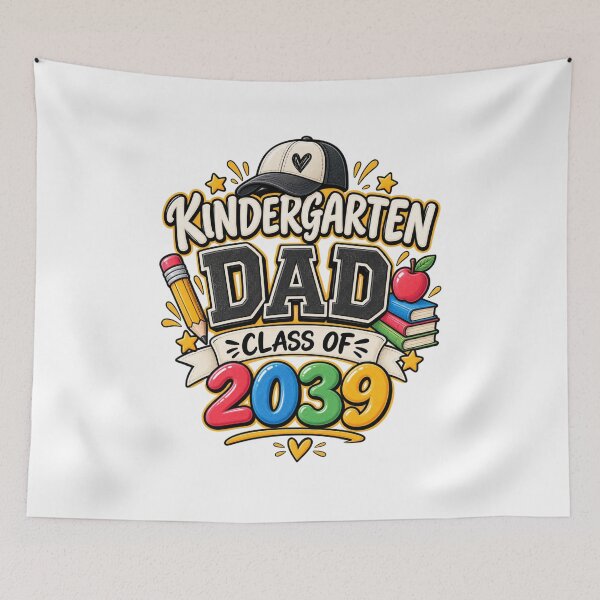 Item preview, Kindergarten Dad Class of 2039 – Proud School Dad designed and sold by Khokha80.