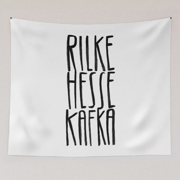 Item preview, Writers, Rilke, Hesse, Kafka designed and sold by badlydrawnbabe.