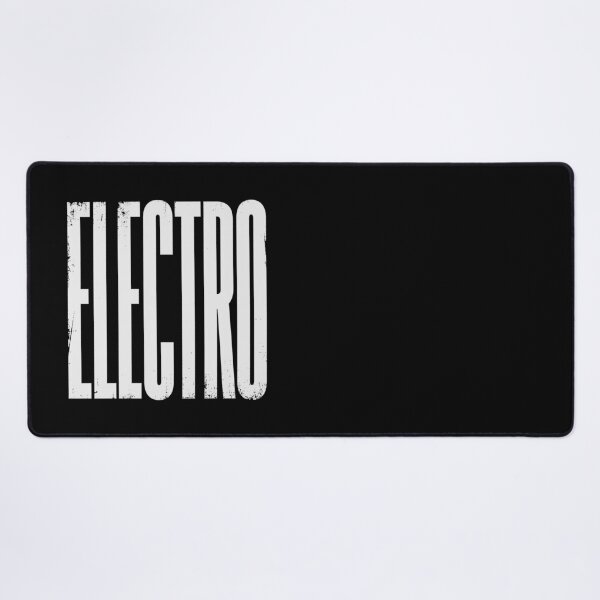 Item preview, ELECTRO in White Grungy Letters designed and sold by StudioDestruct.