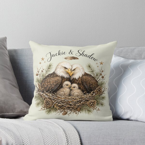 Item preview, Jackie & Shadow Bald Eagles designed and sold by Jikkermanccini.