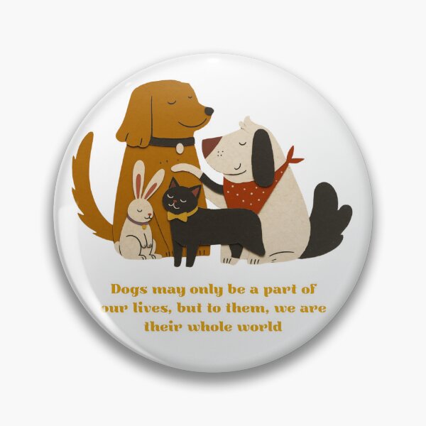 Item preview, Dogs May Be Part of Our Lives, But We Are Their Whole World – Heartwarming Dog Lover T-Shirt ?❤️ designed and sold by BoldMarks.