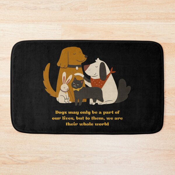 Item preview, Dogs May Be Part of Our Lives, But We Are Their Whole World – Heartwarming Dog Lover T-Shirt ?❤️ designed and sold by BoldMarks.