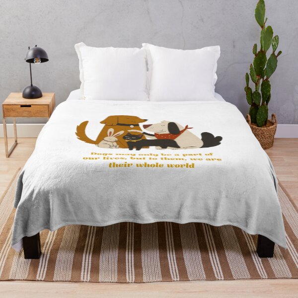 Item preview, Dogs May Be Part of Our Lives, But We Are Their Whole World – Heartwarming Dog Lover T-Shirt ?❤️ designed and sold by BoldMarks.