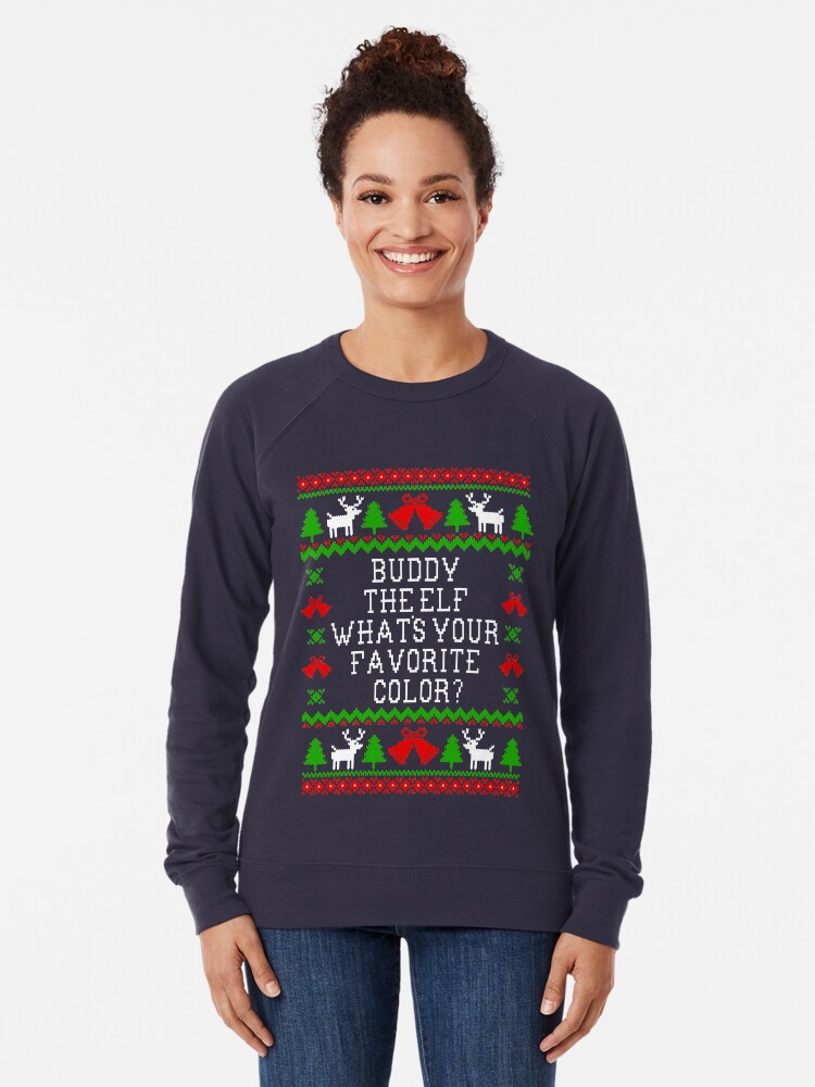 Buddy the elf christmas jumper on sale ladies