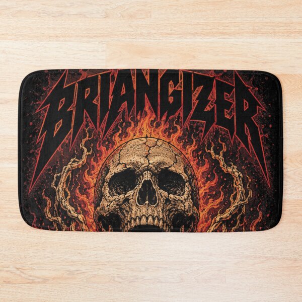 Item preview, BRIANGIZER Flaming Skull Rooted with Crossed Daggers designed and sold by Briangizer.