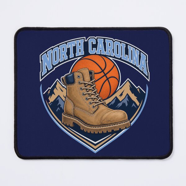 Item preview, North Carolina Basketball Work Boot Vintage designed and sold by freshwear design.